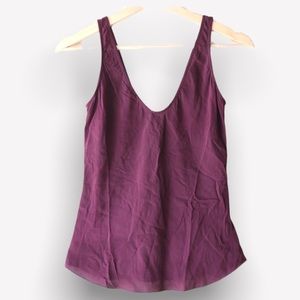 Babaton silk camisole | Aritzia burgundy top